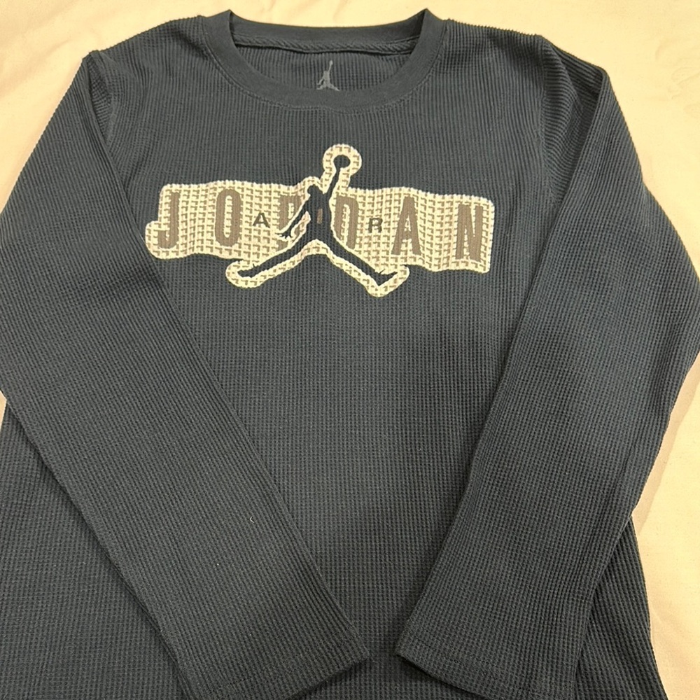 Jordan Men's Sweater - Dark Blue